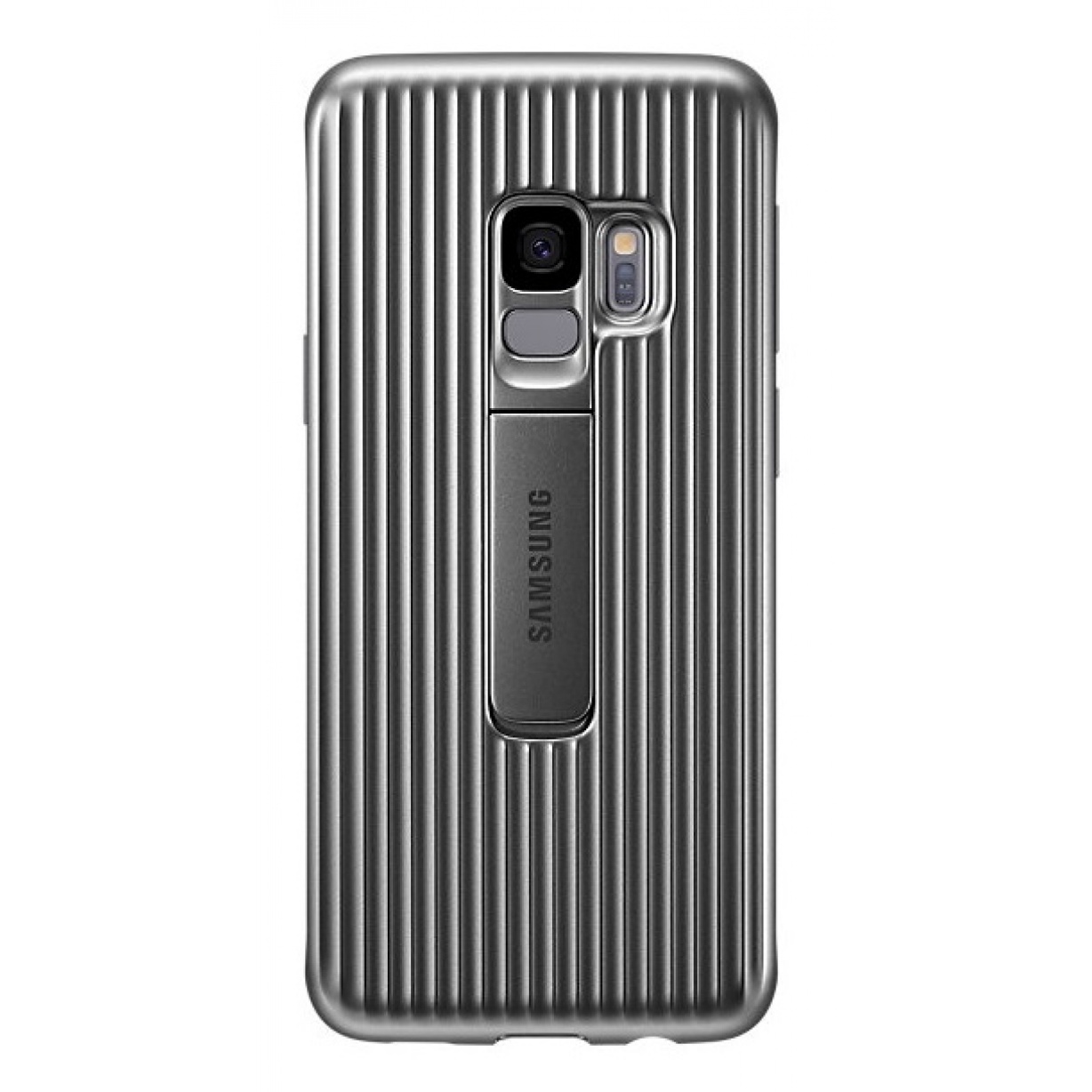Nugarėlė G960 Samsung Galaxy S9 Protective Standing Silver
